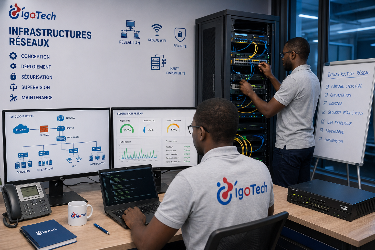 Infrastructure IT &amp; Réseaux